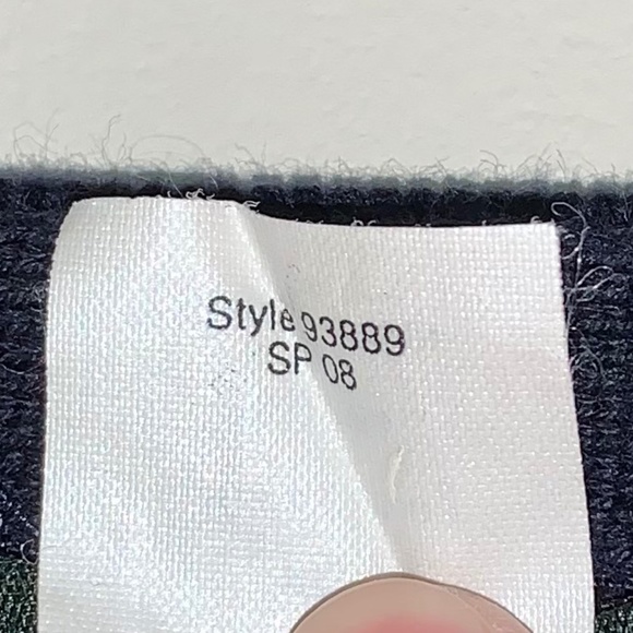 J.Crew Navy Blue Sweater with Buttons in Front - Picture 4 of 9